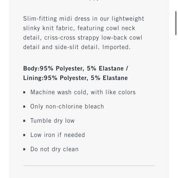 ✨ Abercrombie & Fitch Cowl Neck Slip Mini Dress - Picture 11 of 12